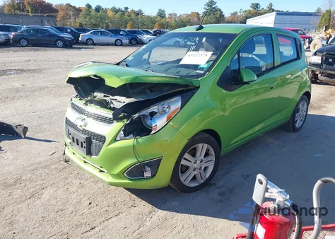 2014 Chevrolet Spark 1Lt Auto из США, поврежденный, VIN KL8CD6S90EC585693